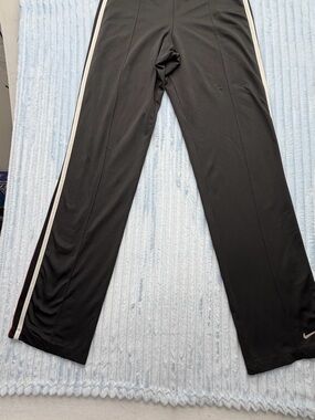 Nike Black Pants with Red Swoosh Logo